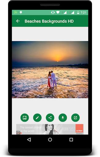 Beaches Backgrounds HD 3 تصوير الشاشة