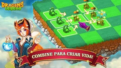 Dragons Legend: Jogo de dragão screenshot 1