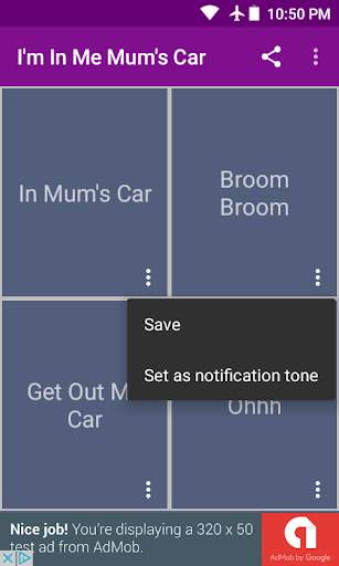 I'm In Me Mum's Car Soundboard स्क्रीनशॉट 2