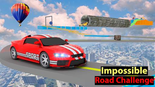 Mega Ramp GT Car Racing Stunts : Impossible Track screenshot 3