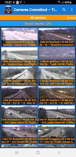 Connecticut Cameras - Traffic screenshot 1