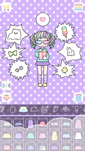Pastel Girl : Game Berdandan screenshot 5