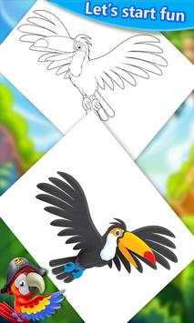 Birds Coloring Book 2018! Free Paint Game screenshot 2