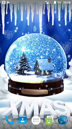 Christmas Live Wallpaper screenshot 1
