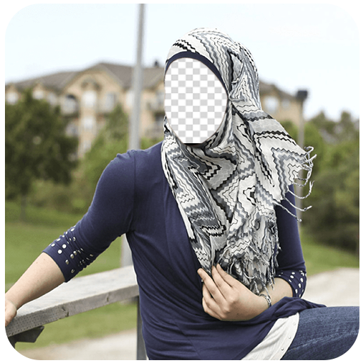 Hijab Girls Photo Suit icon