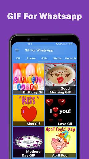 Stiker Gif untuk whatsapp screenshot 1