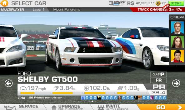 Money Real Racing 3 скриншот 1