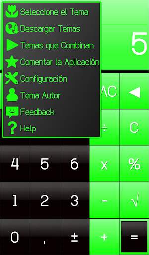 THEME FOR SCALC GLOSSY GREEN screenshot 4