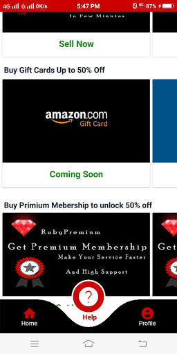 Sell Gift Cards -2019 - Ruby Cash screenshot 4