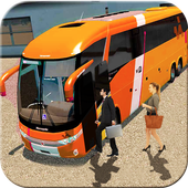 Off-road Tourist Coach Bus Driving Simulator Games icon