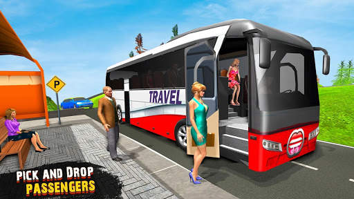 Coach Bus Simulator: Hill Climb Bus Driving Game screenshot 1