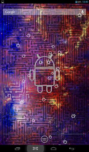 Droid 3D Live Wallpaper screenshot 2
