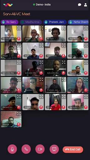 Sarv Wave - Free Video Conferencing screenshot 5