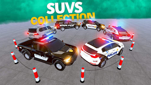 Police Prado Car Parking 3D screenshot 2