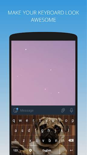 Amazing Pugs Keyboard Theme screenshot 2