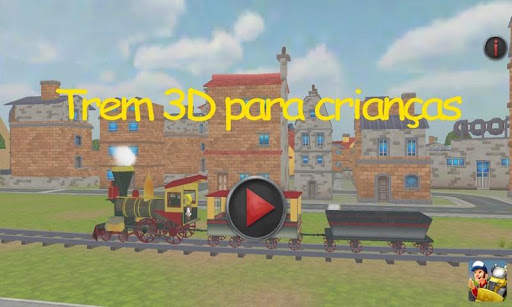 Jogo de trem 3D para crianças screenshot 1