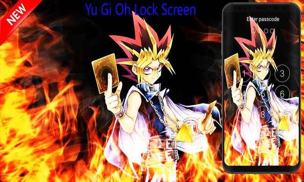 Yu-Gi-Oh Lock Screen HD Wallpapers скриншот 2