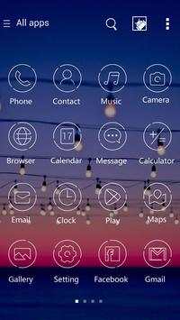 Violet GO Launcher Theme screenshot 5