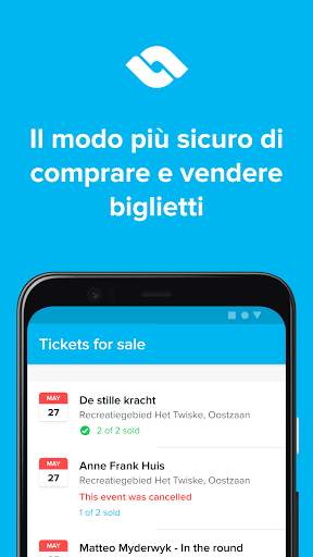 TicketSwap screenshot 1