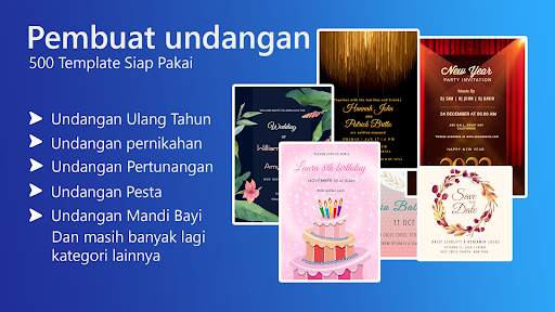 Pembuat Undangan digital screenshot 1