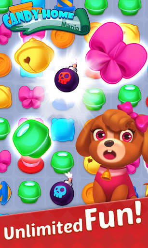 Candy Home Mania - Match 3 Puzzle screenshot 1