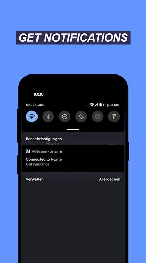 WifiMemo - Wifi Notifications & Alarms screenshot 4