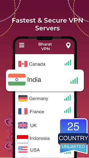 Bharat VPN - Free VPN Proxy Server & Secure screenshot 2