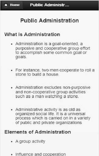 Public Administration screenshot 2