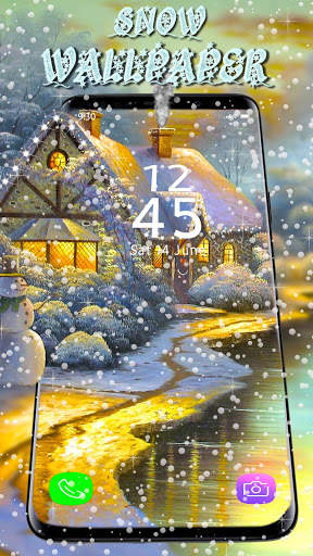 Snowfall Live Wallpaper screenshot 3