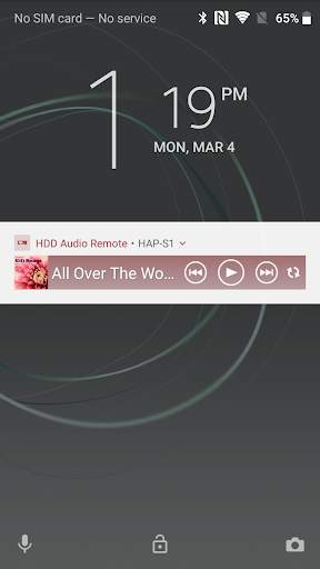 HDD Audio Remote screenshot 2