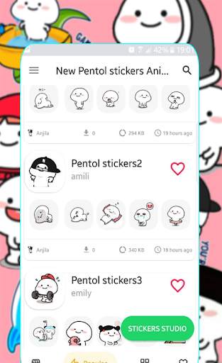 New Pentol stickers Animated for Whatsapp🤩 screenshot 6