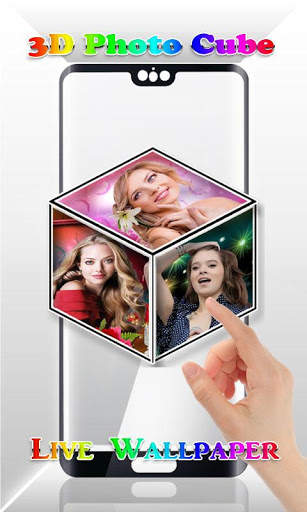 3D Photo Cube Live Wallpaper screenshot 8