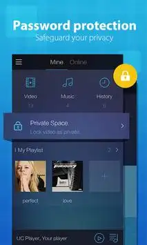 UC Player screenshot 2