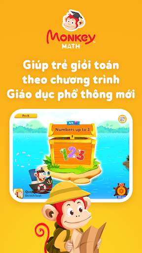 Monkey Math: Bé học Toán screenshot 1