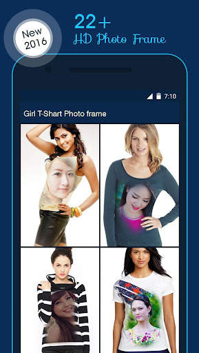 Girl T Shirt Photo Frame screenshot 3