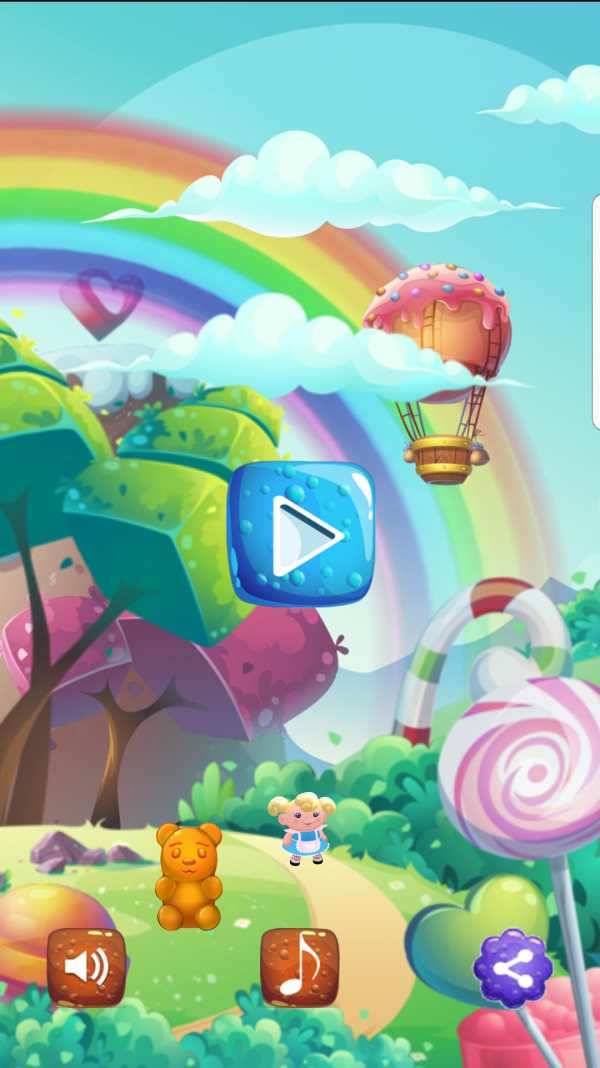 Gummy Bears Crush - gummy bears games screenshot 1
