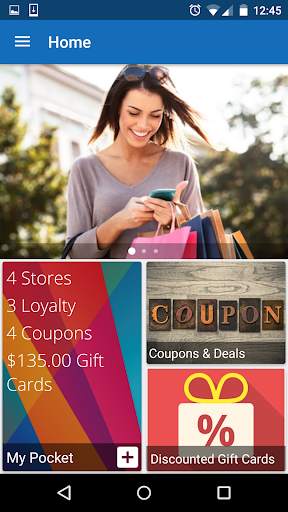Gift Card Wallet App PocketZee screenshot 1