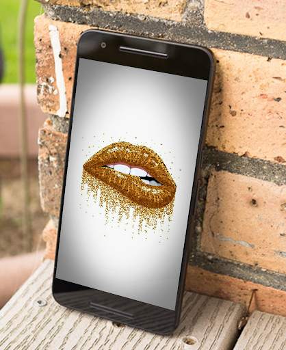 Lips Wallpaper screenshot 2