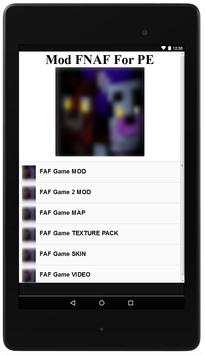 Mod FNAF For MCPE screenshot 3