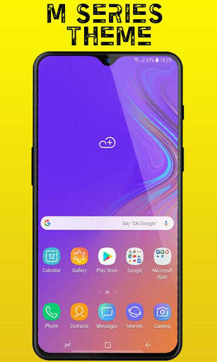 M20 theme, Galaxy M30 launcher screenshot 3