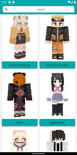 Anime Skins for Minecraft screenshot 2