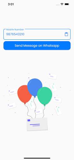 EOM - Send Whatsapp Messages without saving number screenshot 2