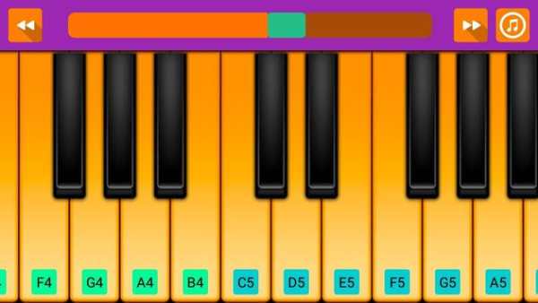 Yellow Piano screenshot 1