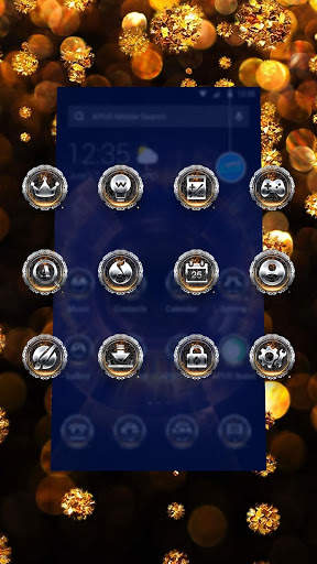 Dream metal world-APUS Launcher free theme screenshot 3