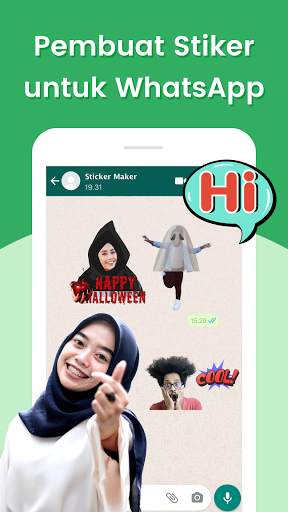 Pembuat Stiker untuk WhatsApp screenshot 1