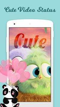 Cute Video Status Maker screenshot 1