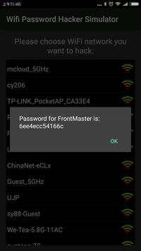 Wifi Password Hacker Simulator screenshot 4