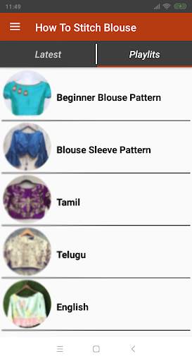 Blouse Cutting And Stitching Videos screenshot 2