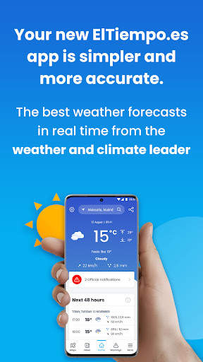 Weather Radar: ElTiempo.es screenshot 1
