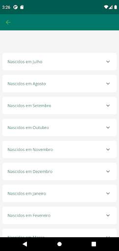 datAbono: Calendário abono social screenshot 2